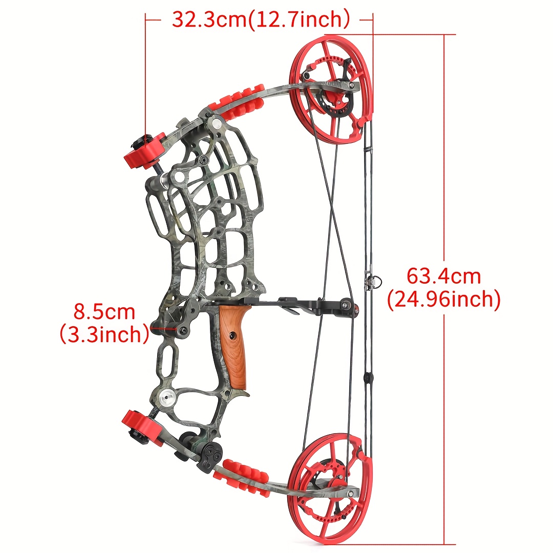 AMEYXGS Archery Dual Purpose Compound Bow Kit 30-60lbs