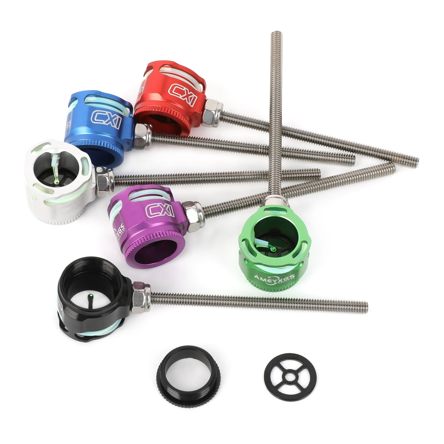 Recurve Bow Scope Sight 0.019" Optical Fiber Bow Target Hunting