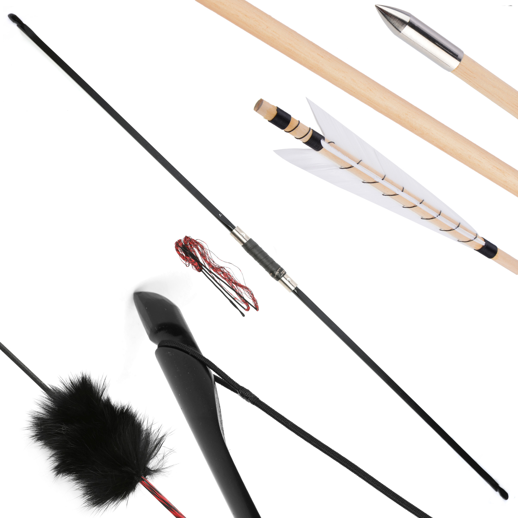 English Longbow Takedown Traditional Archery Hunting