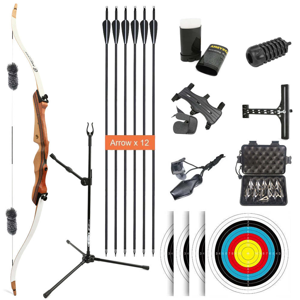 🎯Takedown Archery Recurve Bow 68''for Competition Outdoor Hunting Training Beginner-AMEYXGS Archery