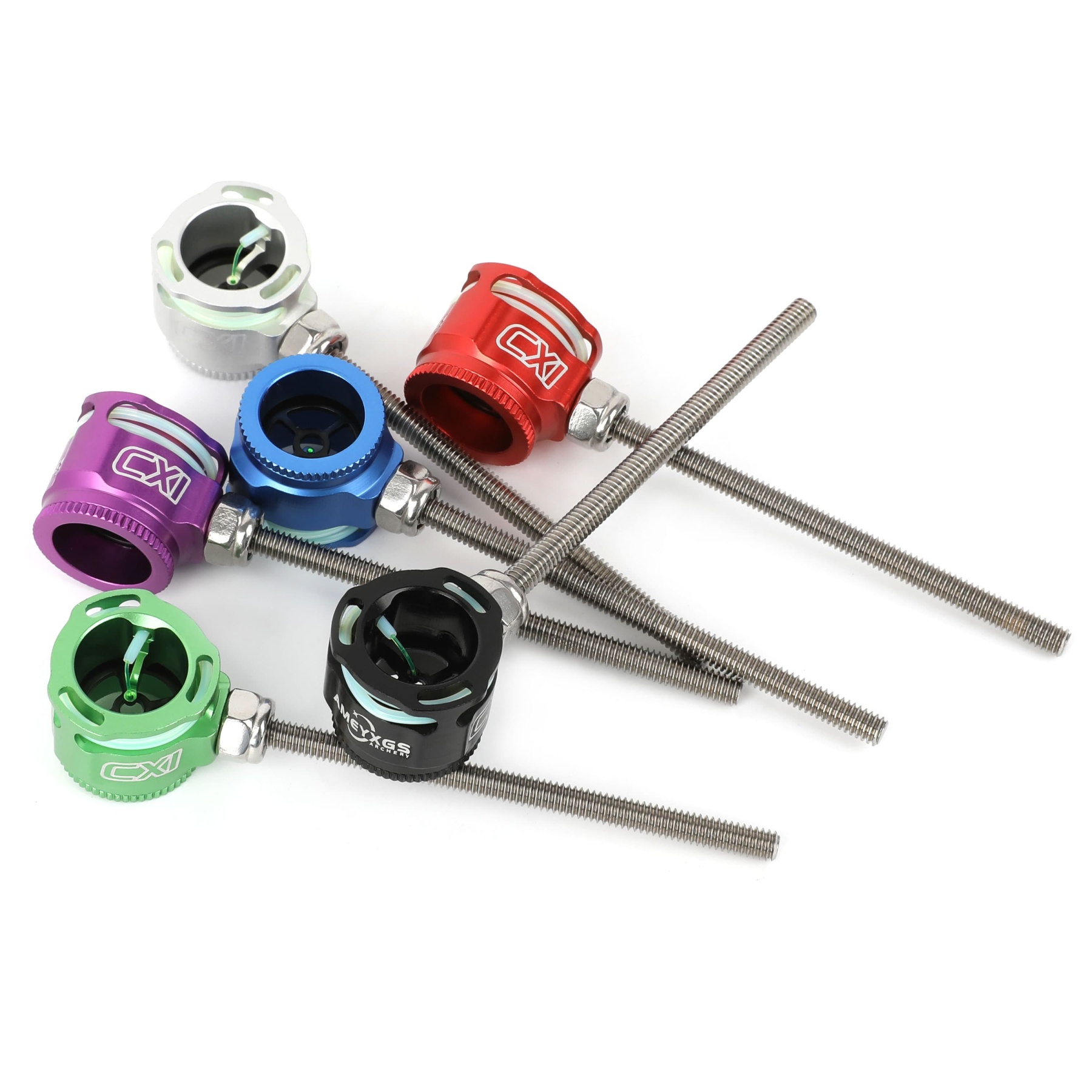 Recurve Bow Scope Sight 0.019" Optical Fiber Bow Target Hunting