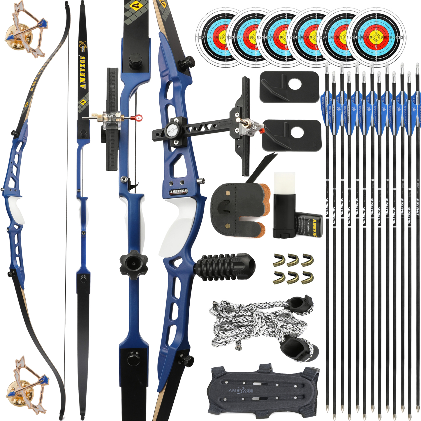 66 inch 68inch 70inch recurve bow