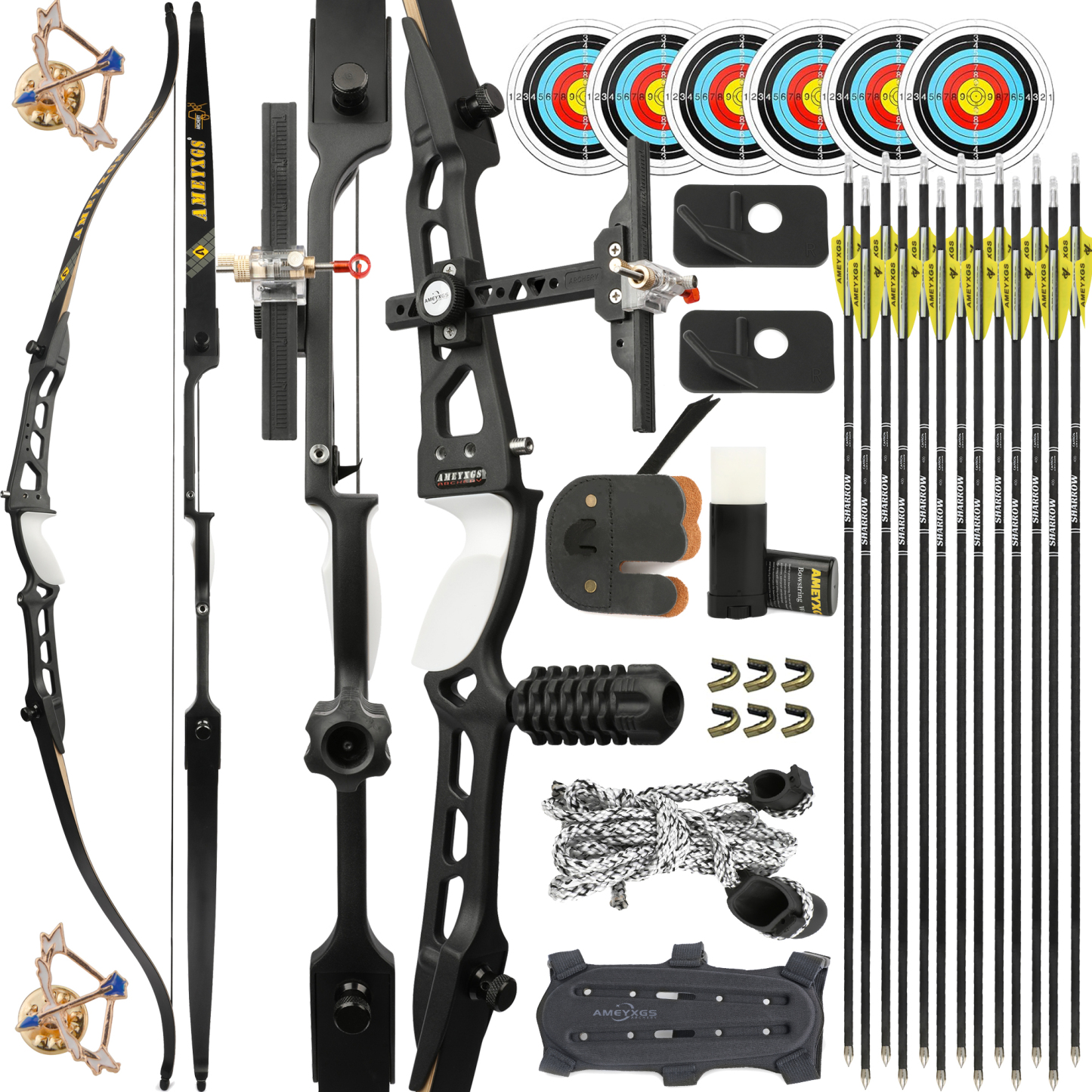 66 inch 68inch 70inch recurve bow