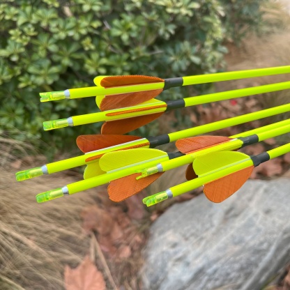 Storm Arrows Archery Turkey Feather Spine500 for Recurve Compound Hunting