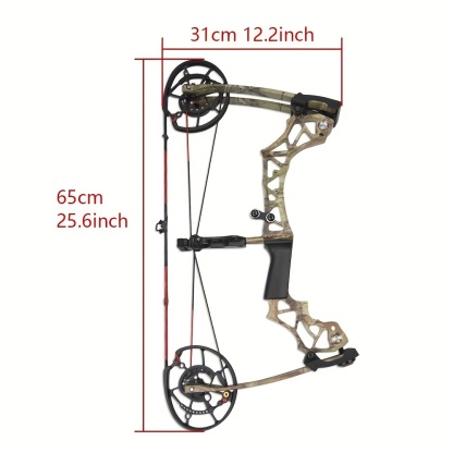 KAIMEI 270 Dual-Use Compound Bow 40–60LBS Camo