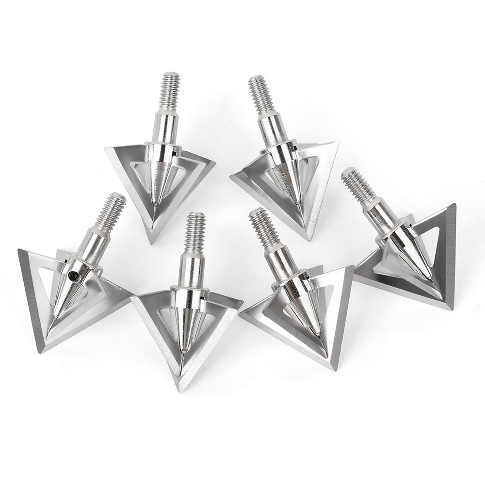 100 Grain Hunting Arrowheads Tungsten Steel 