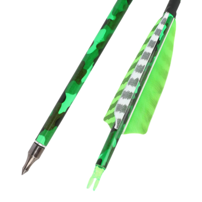 30" Spine 500 Carbon Arrows with Turkey Feather 12pcs