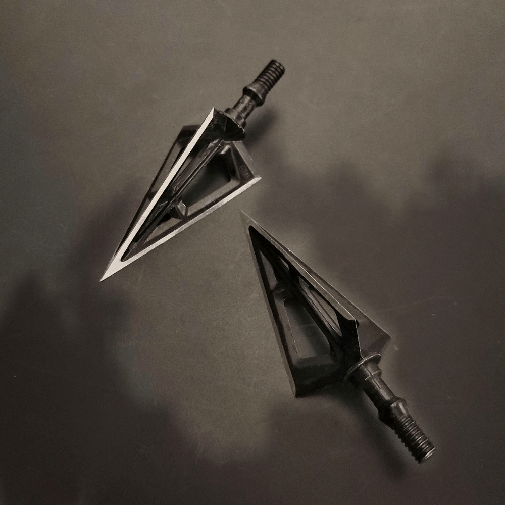 Archery 3 Blade Arrowheads Broadheads 100 Grain Broadheads