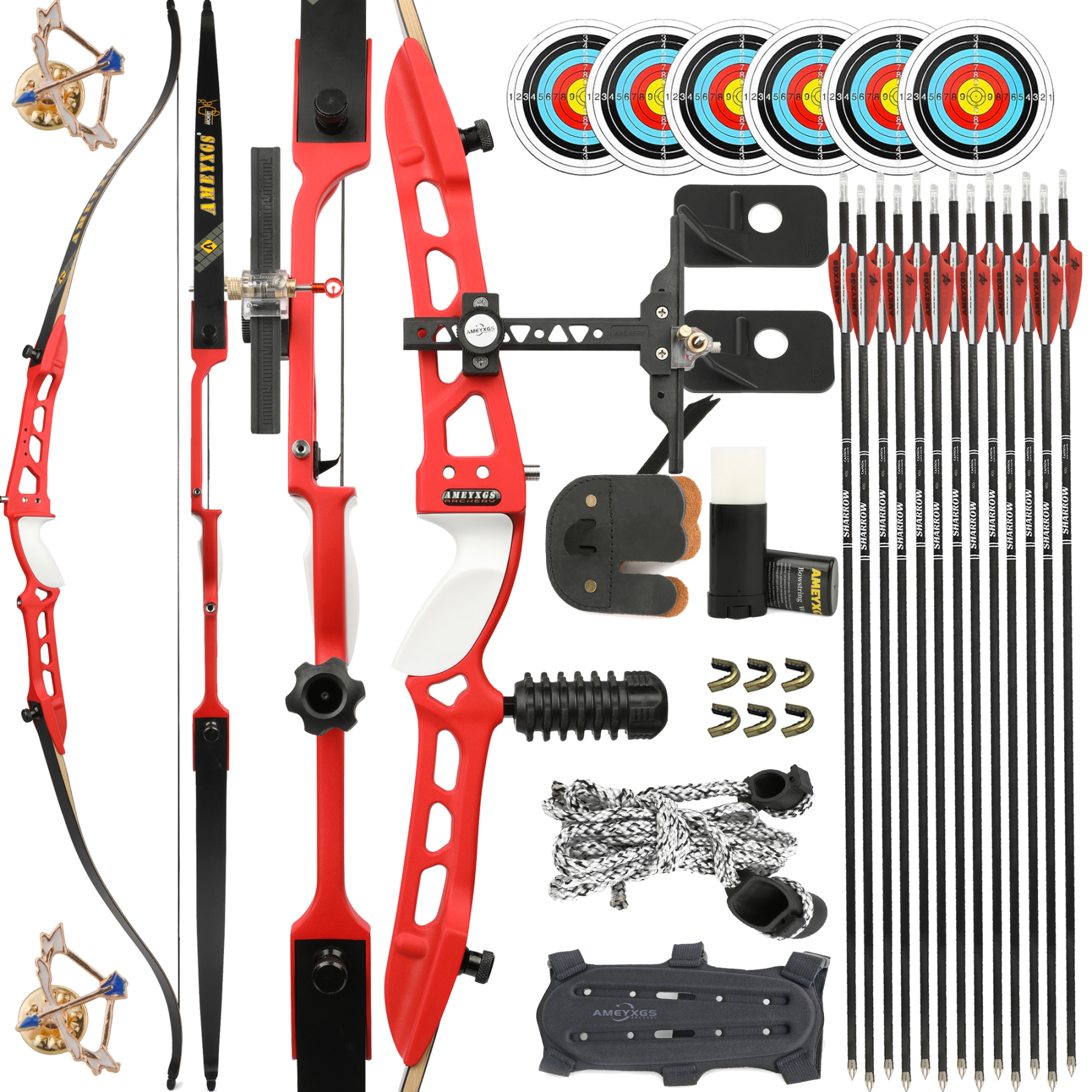 66 inch 68inch 70inch recurve bow