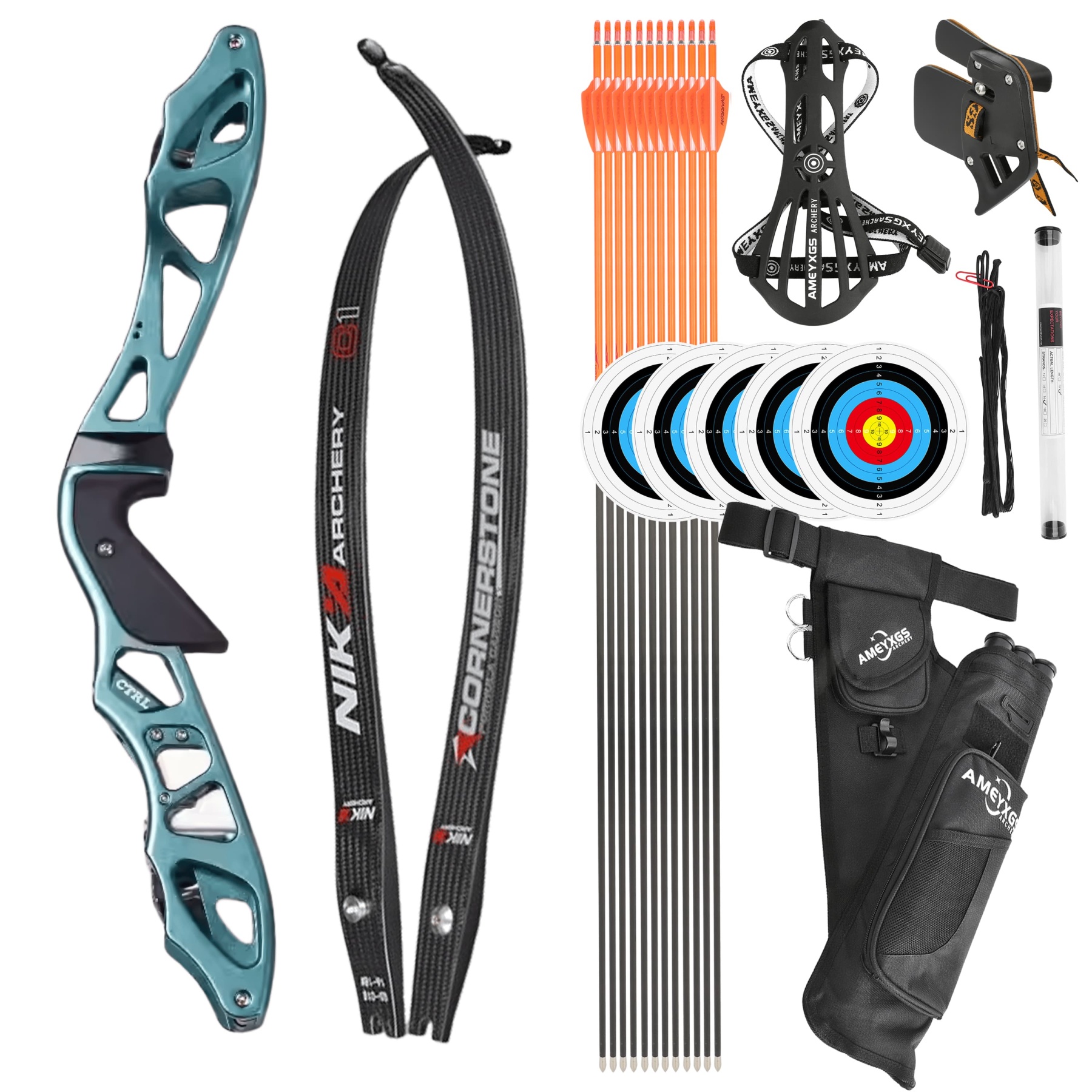 16-56lbs ILF Recurve Bow Kit Takedown Hunting Bow