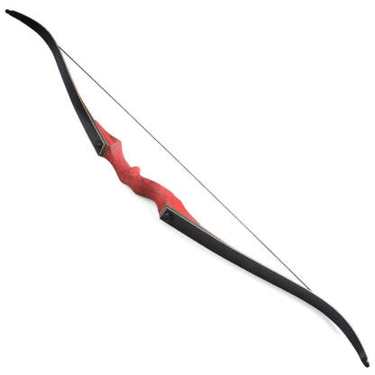 🎯BLACK HUNTER 60'' Archery Traditional Hunting 20-60LBS Recurve Bow RH&LH-AMEYXGS Archery