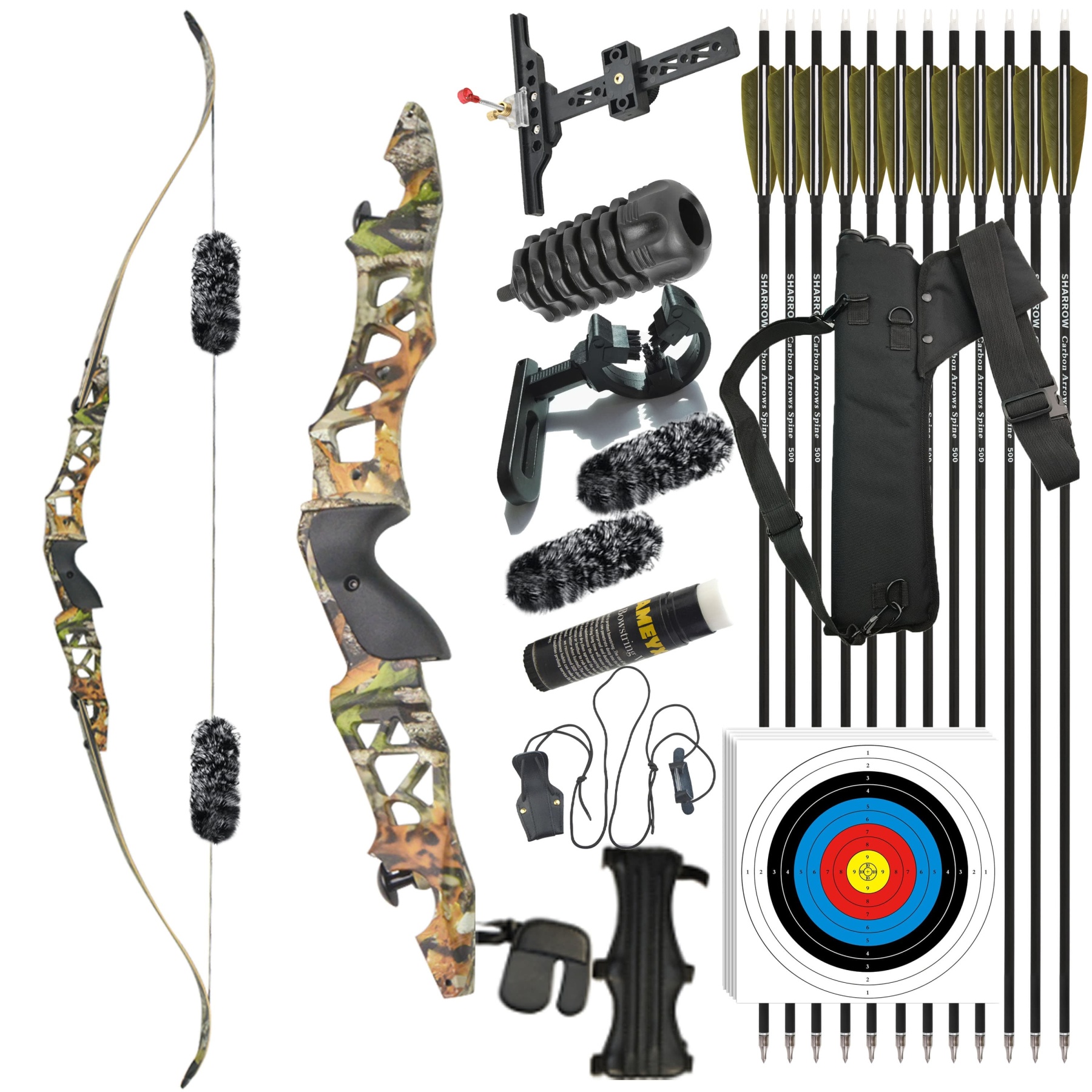 JUNXING F166 Archery ILF Hunting Recurve Bow