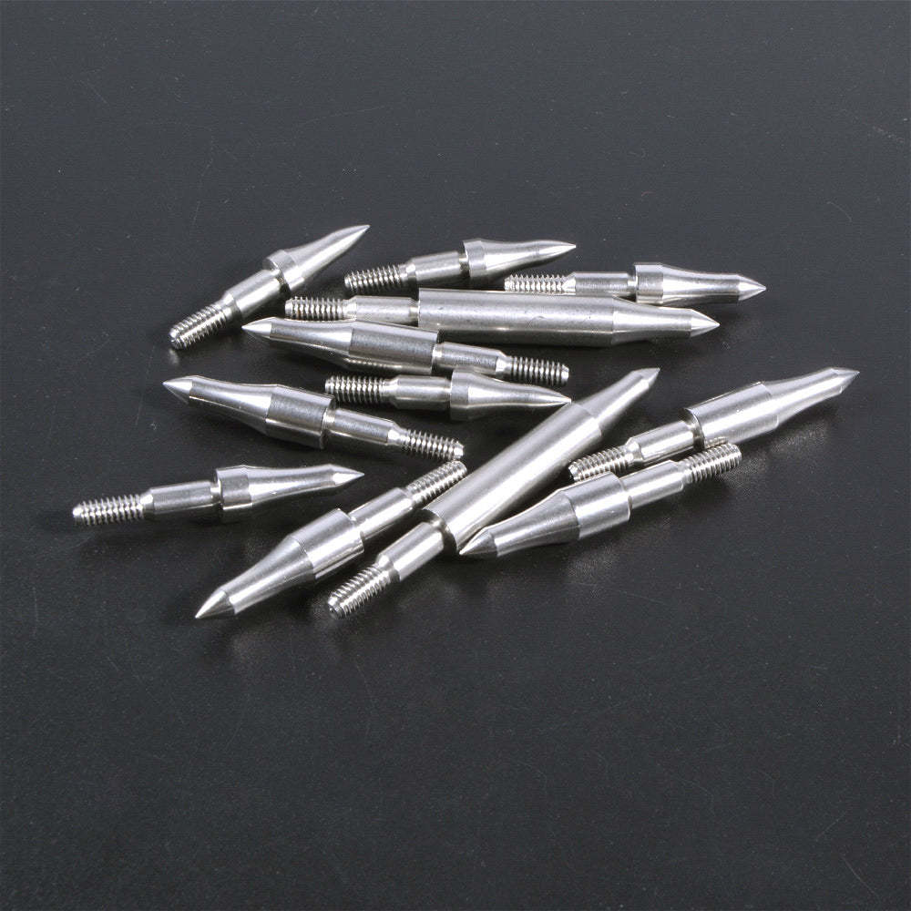 🎯Archery Pure Steel Broadheads 75-300grain Arrowheads Points-AMEYXGS Archery