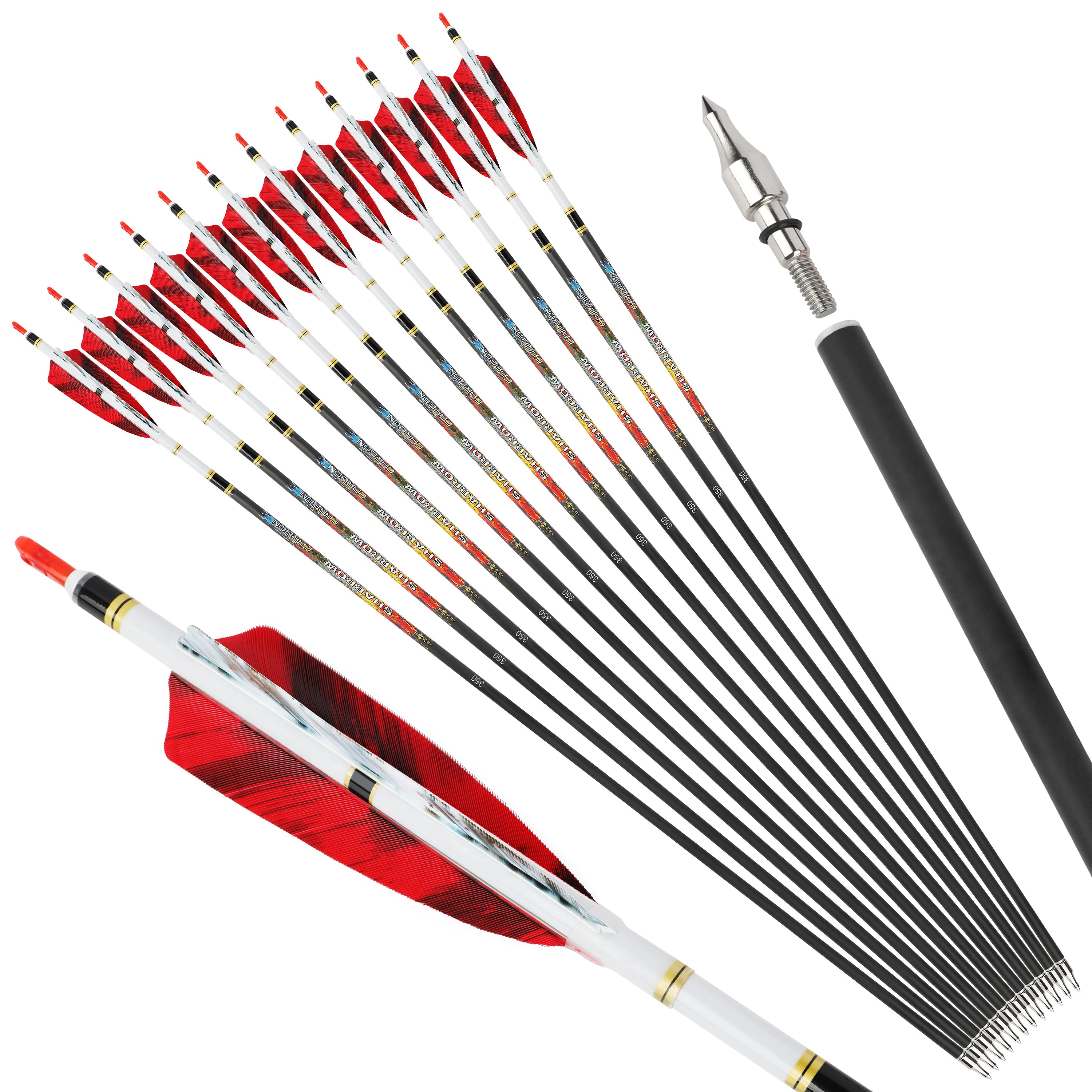 DEER CROSSING Carbon Arrow Archery Hunting 28'' 29'' 30'' 32