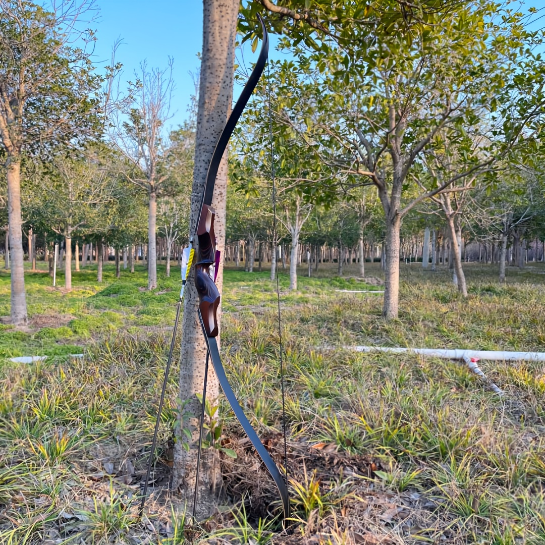 Takedown Recurve Bow 60" Bamboo Core – Perfect Christmas Gift for Hunters & Archers