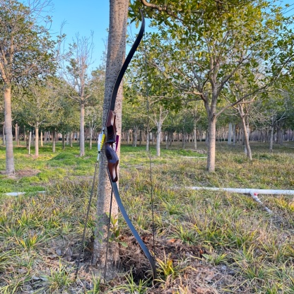 Takedown Recurve Bow 60" Bamboo Core – Perfect Christmas Gift for Hunters & Archers