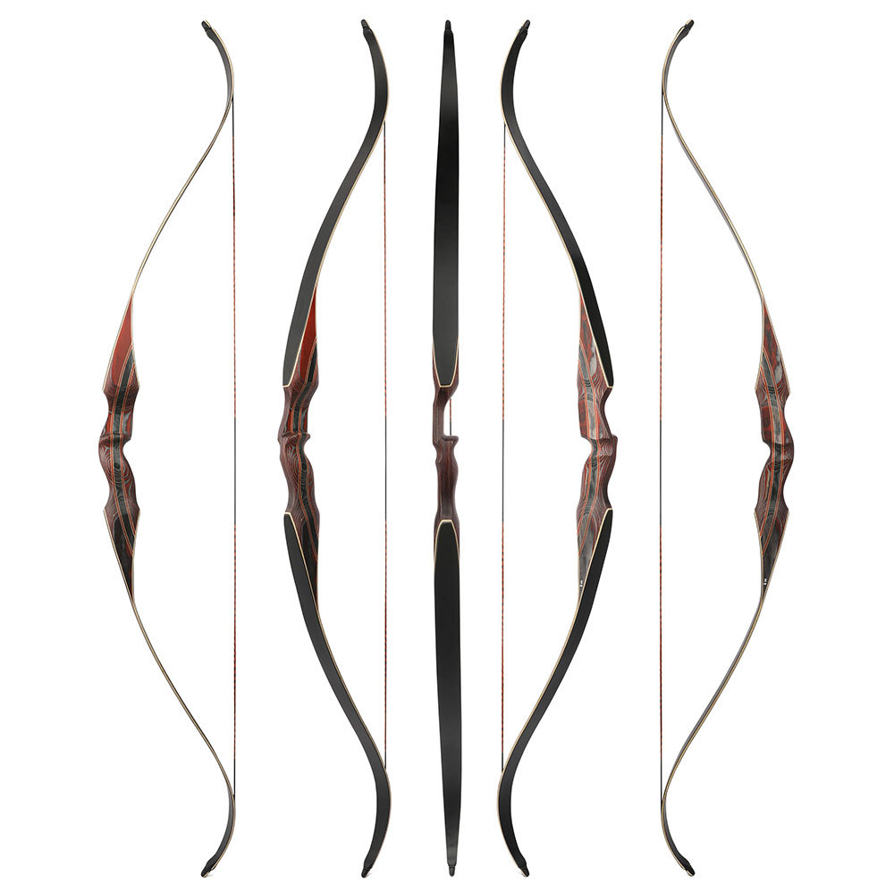 Archery 30-60 Lbs Traditional Bow 64" Hunting Longbow