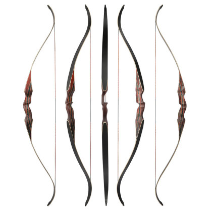 Archery 30-60 Lbs Traditional Bow 64" Hunting Longbow