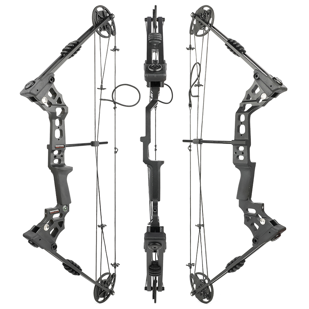 20-70 lbs Compound Bow Set IBO320 FPS Archery Arrow