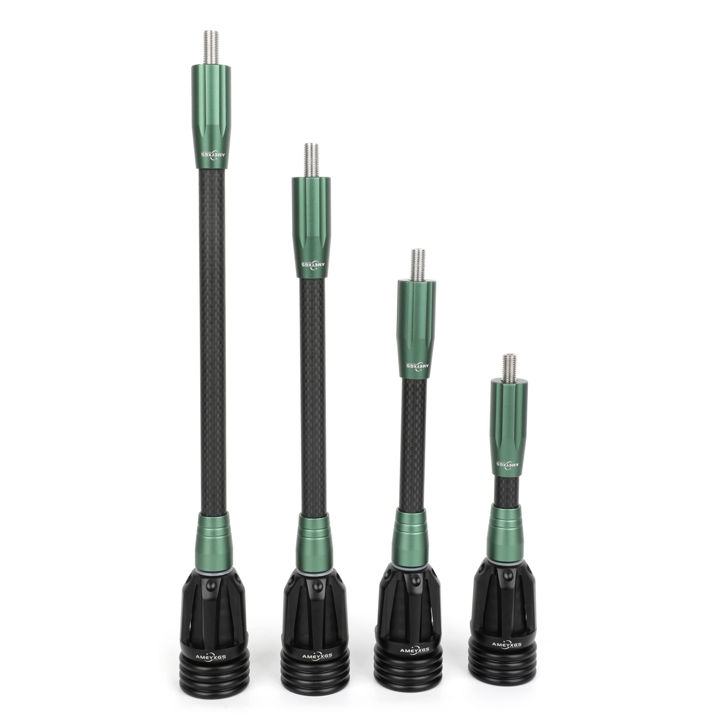 Archery 6" 8" 10" 12" Stabilizer Balance Bar 3K Carbon Rod Compound Bow Shooting