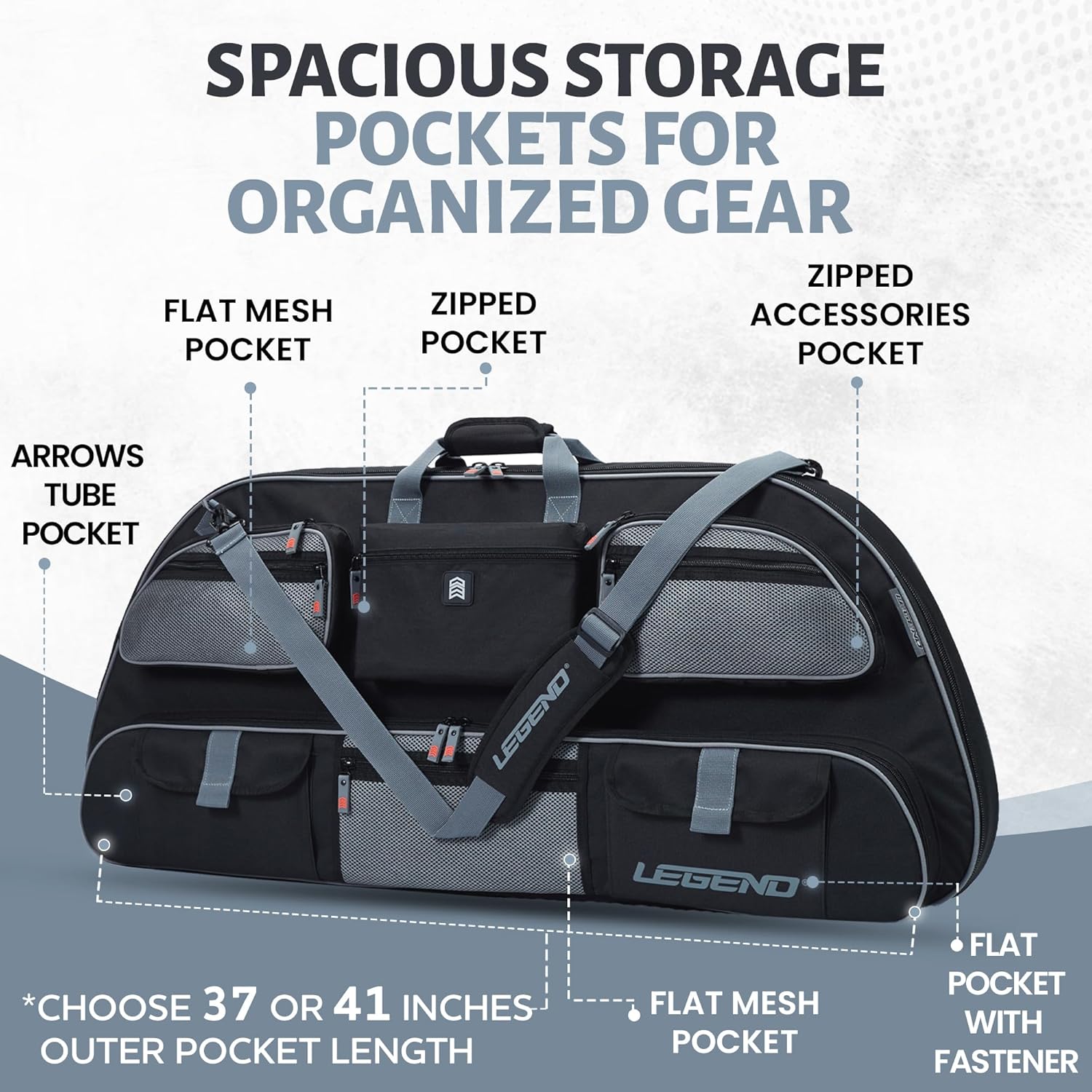 LEGEND Archery Apollo Soft Bow Case - 40" & 44"