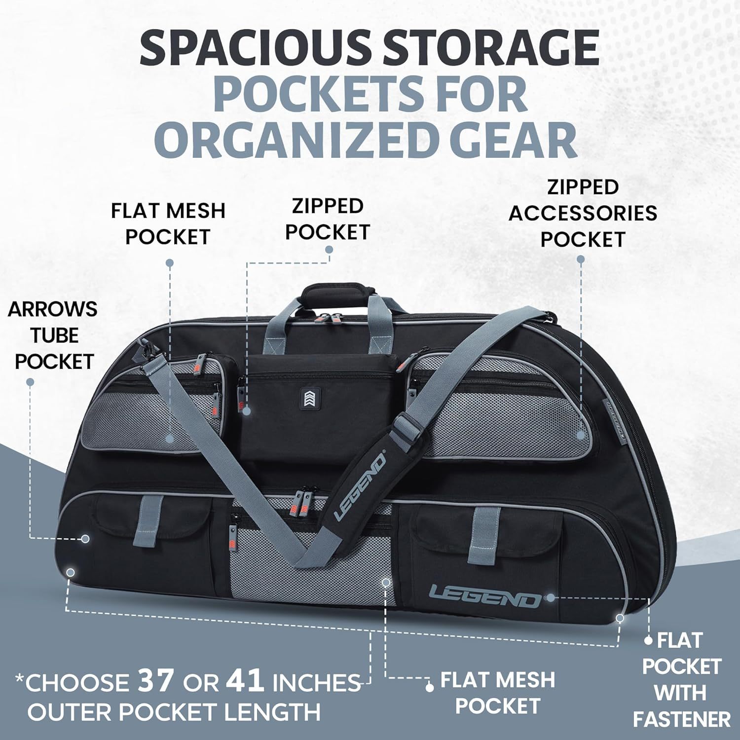 LEGEND Archery Apollo Soft Bow Case - 40" & 44"