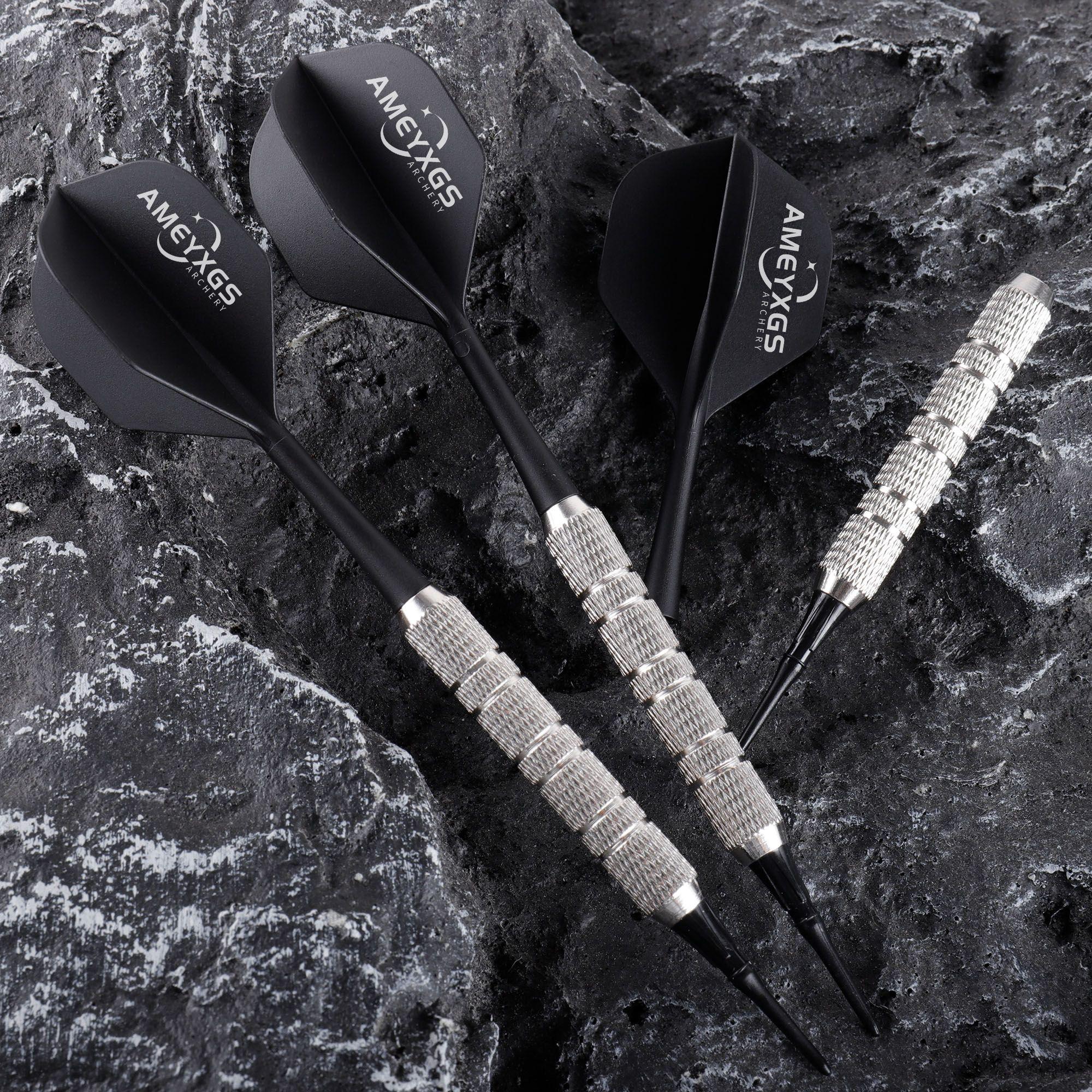 AMEYXGS 18g Soft Dart Competition Practice Drop Resistant Integrated Flying Head Set