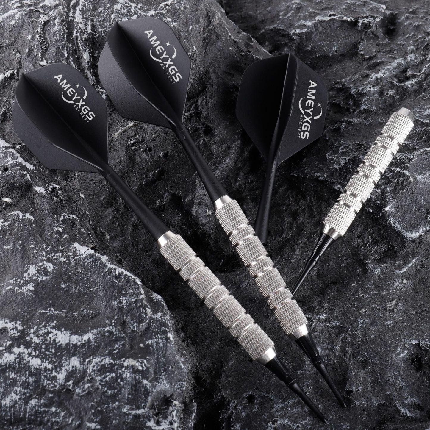 AMEYXGS 18g Soft Dart Competition Practice Drop Resistant Integrated Flying Head Set