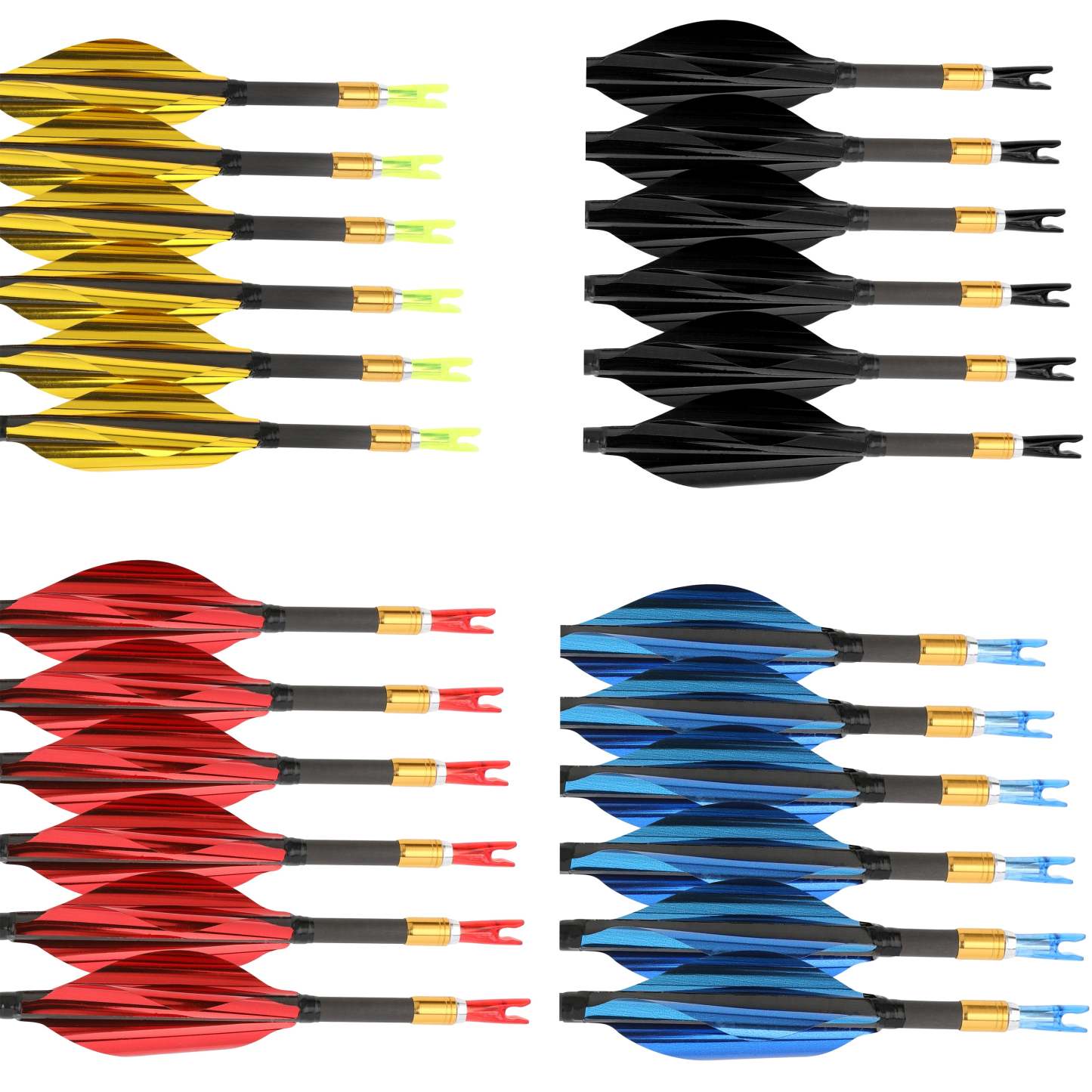 🎯 AMEYXGS 1.8inch Vanes Feather Spiral Fletches Archery-AMEYXGS Archery