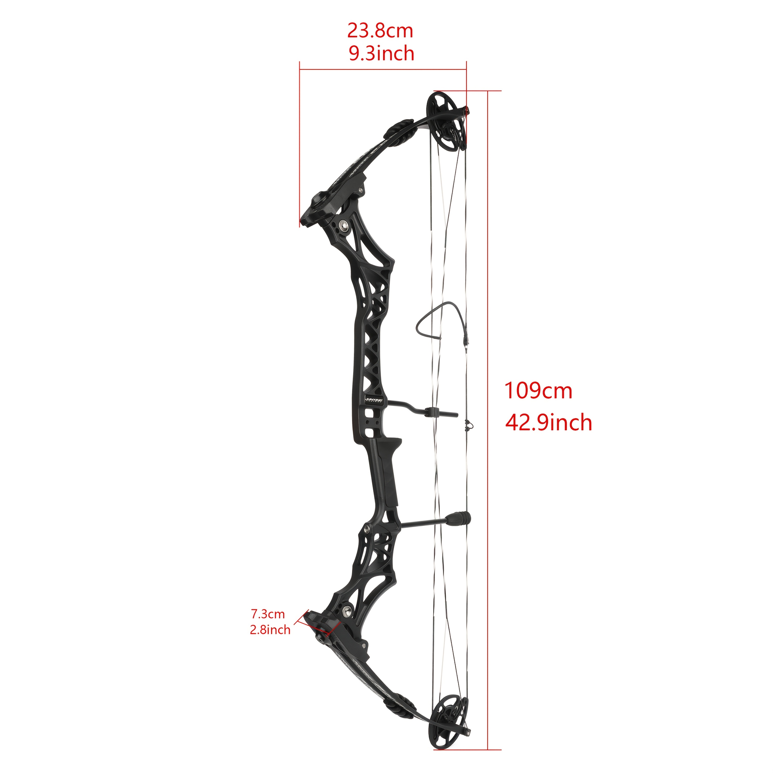 JUNXING M108 Compound Bow and Arrows Kit for Target & Hunting