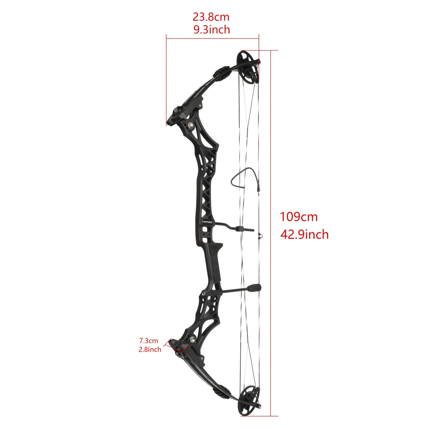 JUNXING M108 Compound Bow and Arrows Kit for Target & Hunting