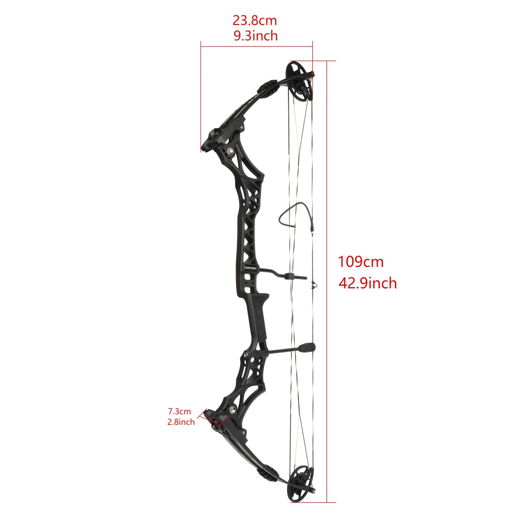 JUNXING M108 Compound Bow and Arrows Kit for Target & Hunting