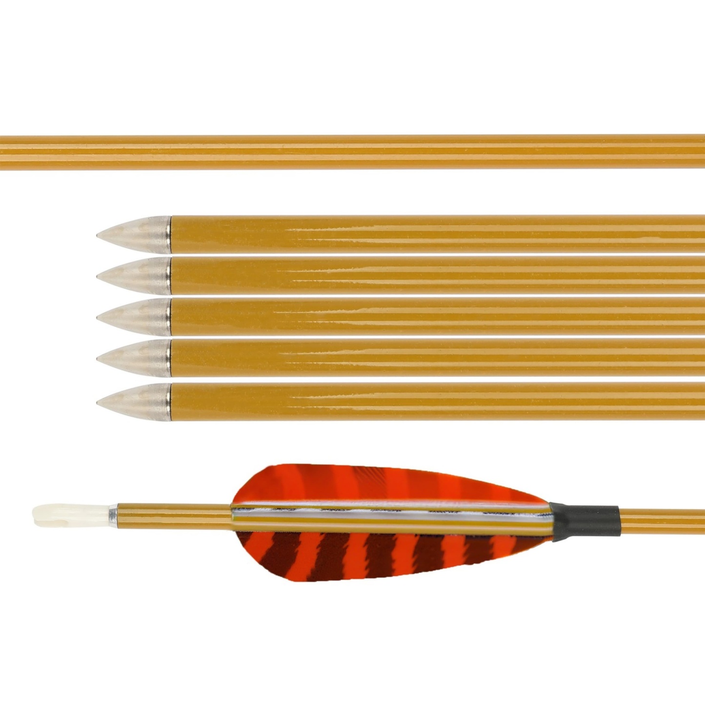 AMEYXGS Archery Spine 900 Carbon Arrow Turkey Feathers