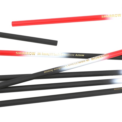 Crossbow Bolts Carbon Hunting Arrows Shaft (12 Pack)