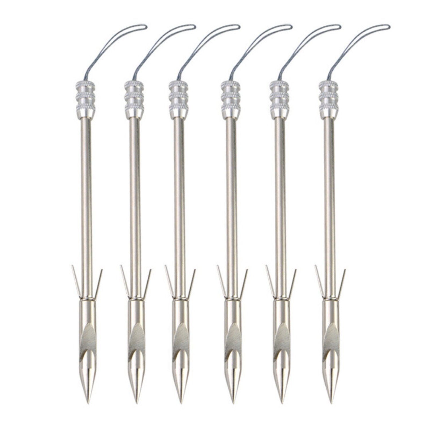 Bowfishing Darts Arrowhead Slingshot Catapult Tips Quiver