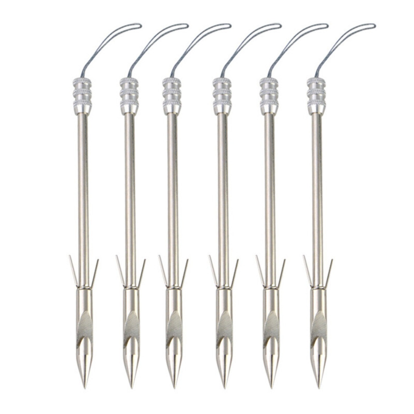 Bowfishing Darts Arrowhead Slingshot Catapult Tips Quiver