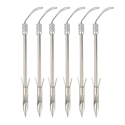 Bowfishing Darts Arrowhead Slingshot Catapult Tips Quiver