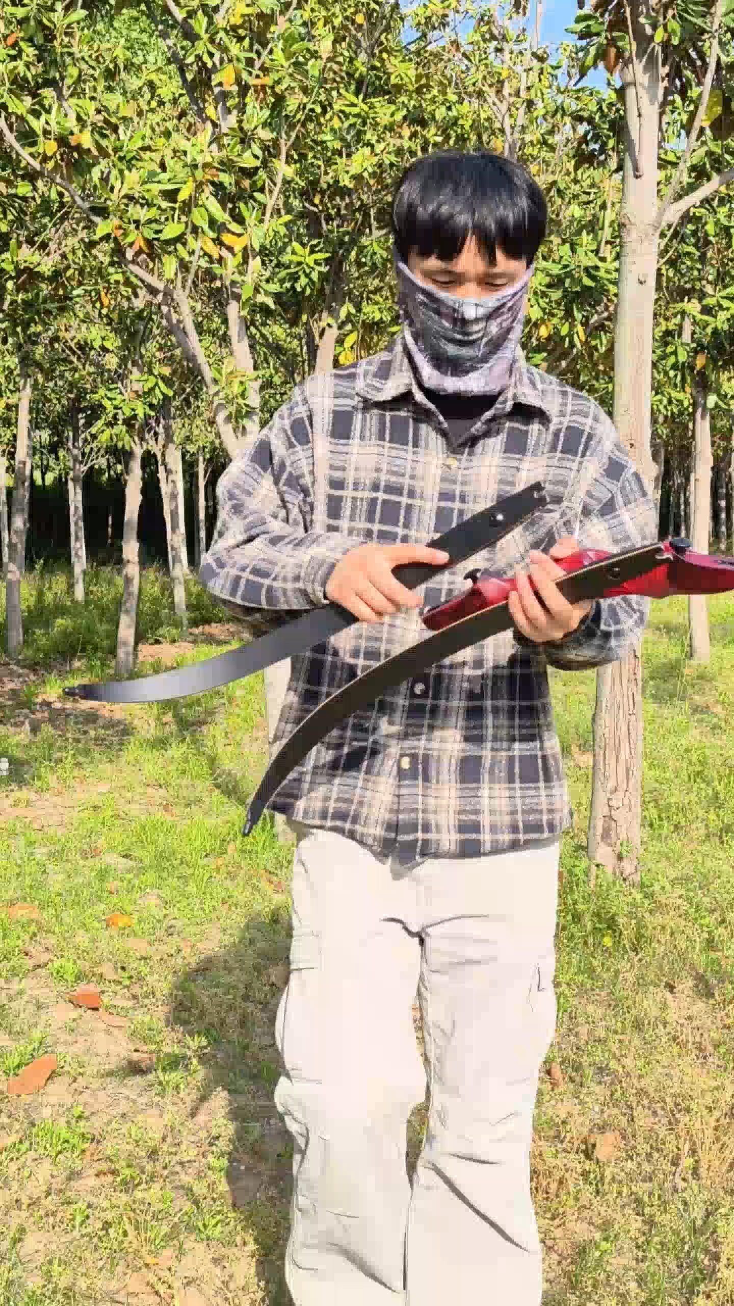 Rock Bear Recurve Bow 20-60LBS Takedown Bow Archery Hunting