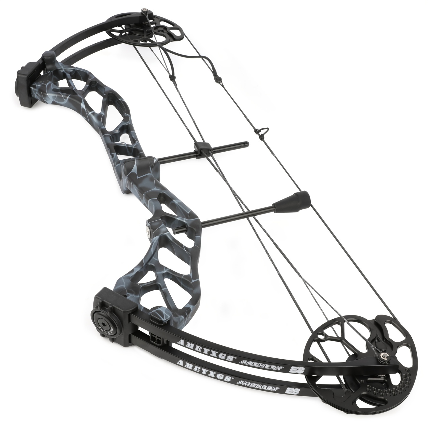 Adjustable 19–70LBS Camo Compound Bow Set – 320FPS Precision Christmas Gift for Hunters