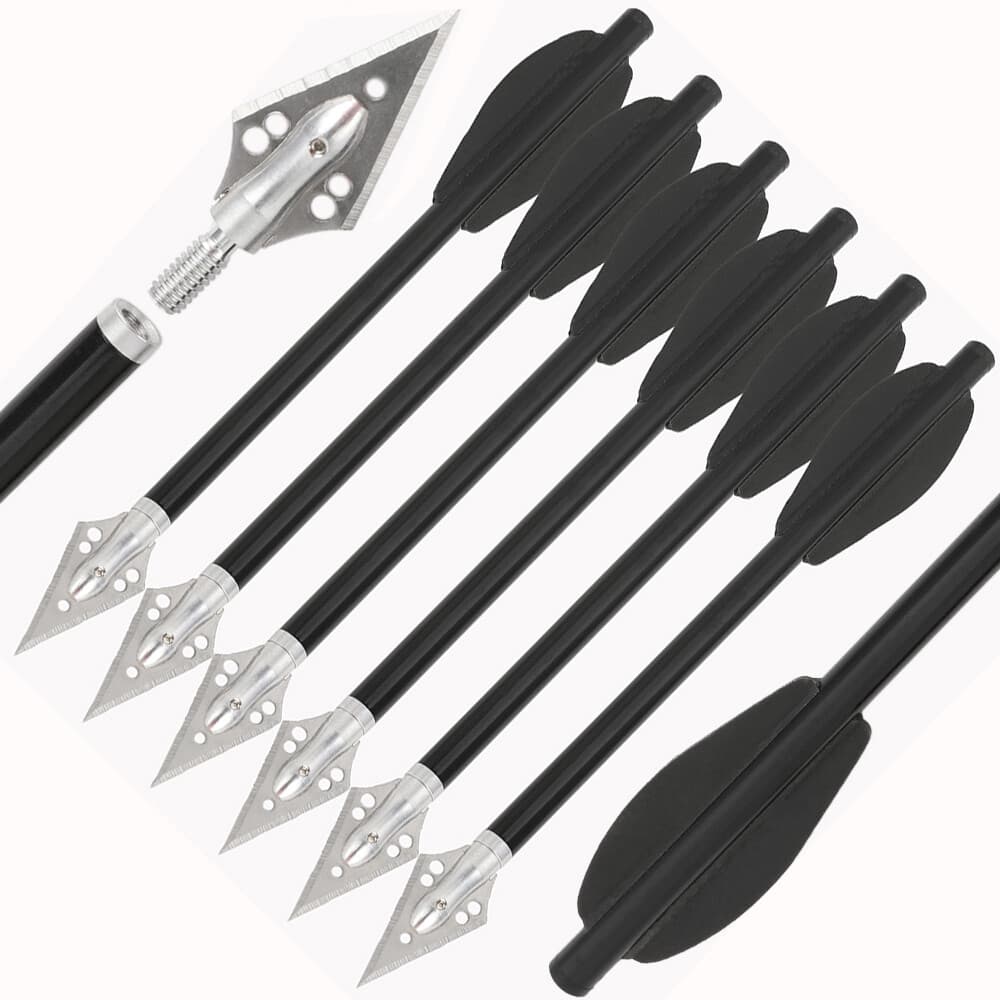 Aluminum Crossbow Arrows Archery Mini Crossbow Arrows