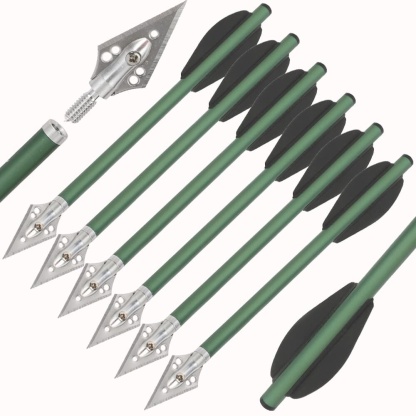 Aluminum Crossbow Arrows Archery Mini Crossbow Arrows