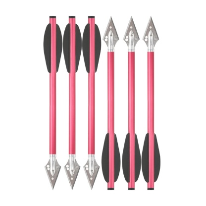 Aluminum Crossbow Arrows Archery Mini Crossbow Arrows
