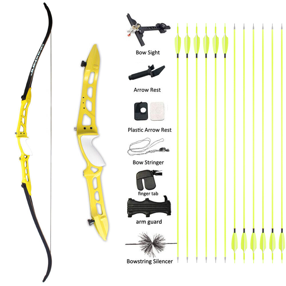 🎯F158 Competitive Recurve Bow Entry-level Training Bow 68inch-AMEYXGS Archery