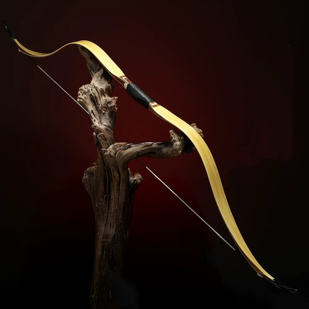 AF Si Cai Traditional Recurve Bow 20-50lb 54" Archery