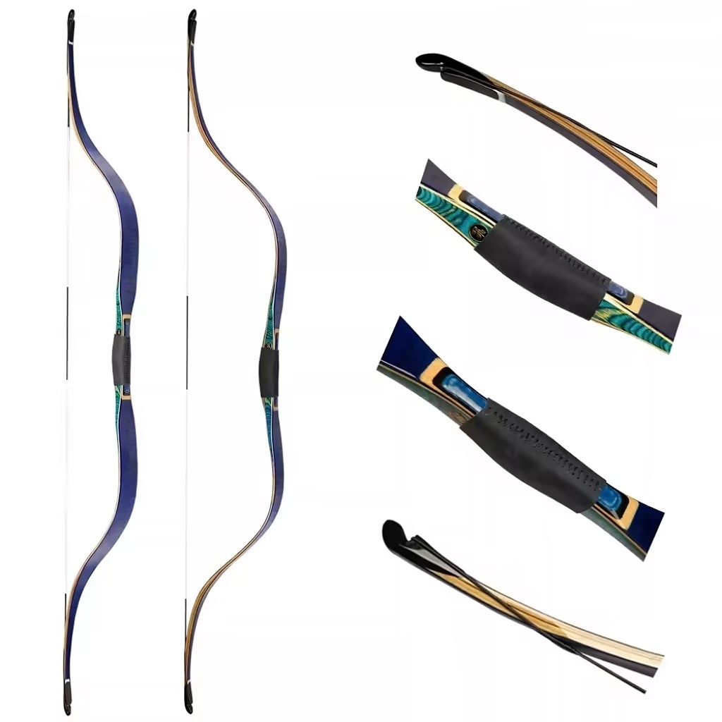 AF Zhuran II Traditional Recurve Bow 65" Competition Dual Core Handmade Bow