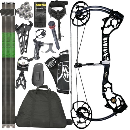 AGS 0-70lbs Target Compound Bow Kit Shooting Archery Hunting