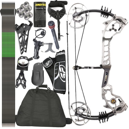 AGS 0-70lbs Target Compound Bow Kit Shooting Archery Hunting