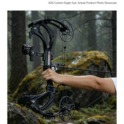 AGS 0-75lbs Target Compound Bow Kit Shooting Archery 
