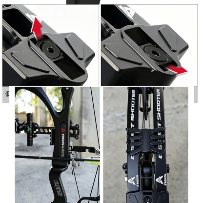 AGS 0-75lbs Target Compound Bow Kit Shooting Archery 