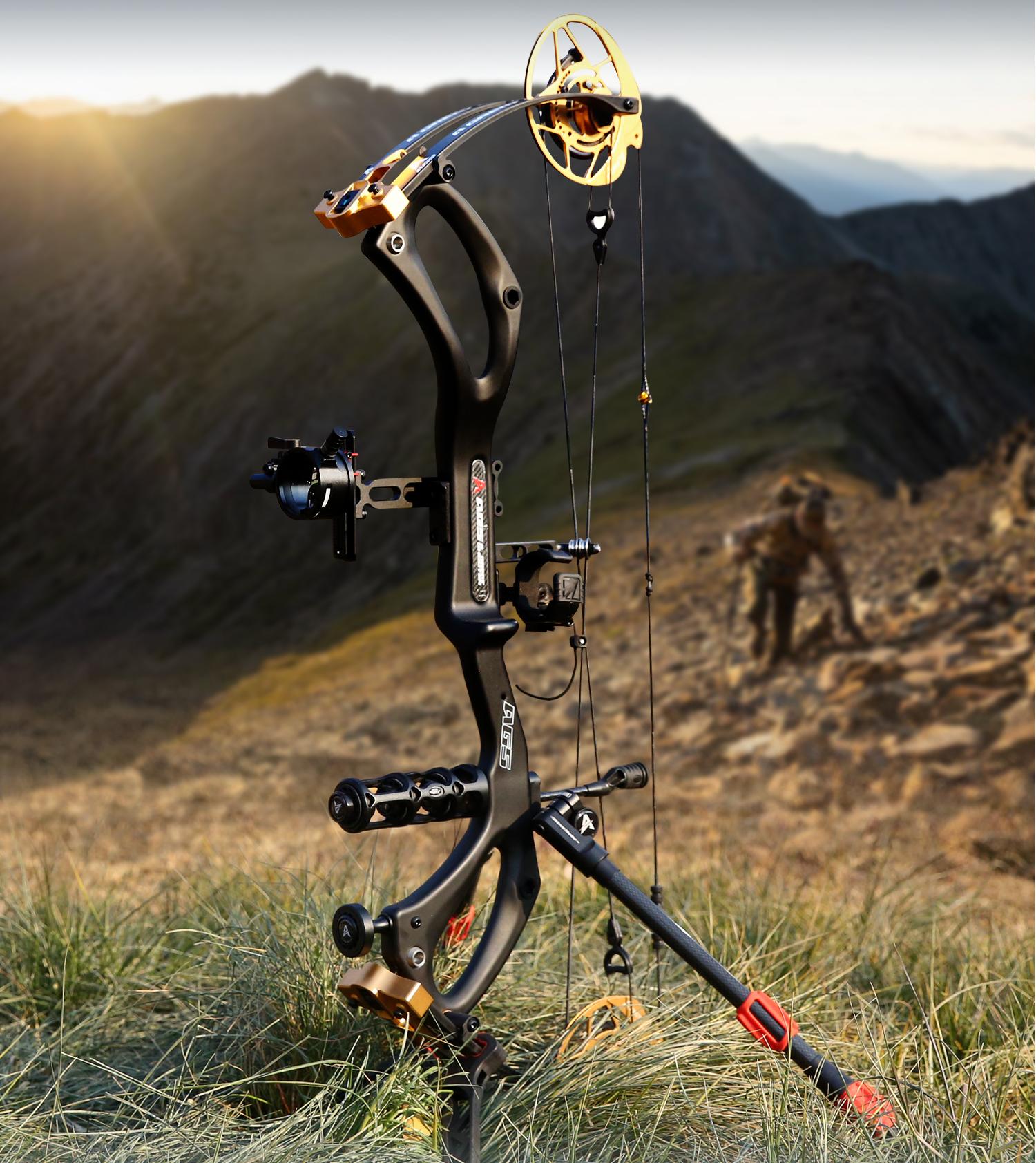 AGS 0-80# Rh Hunting Bow 